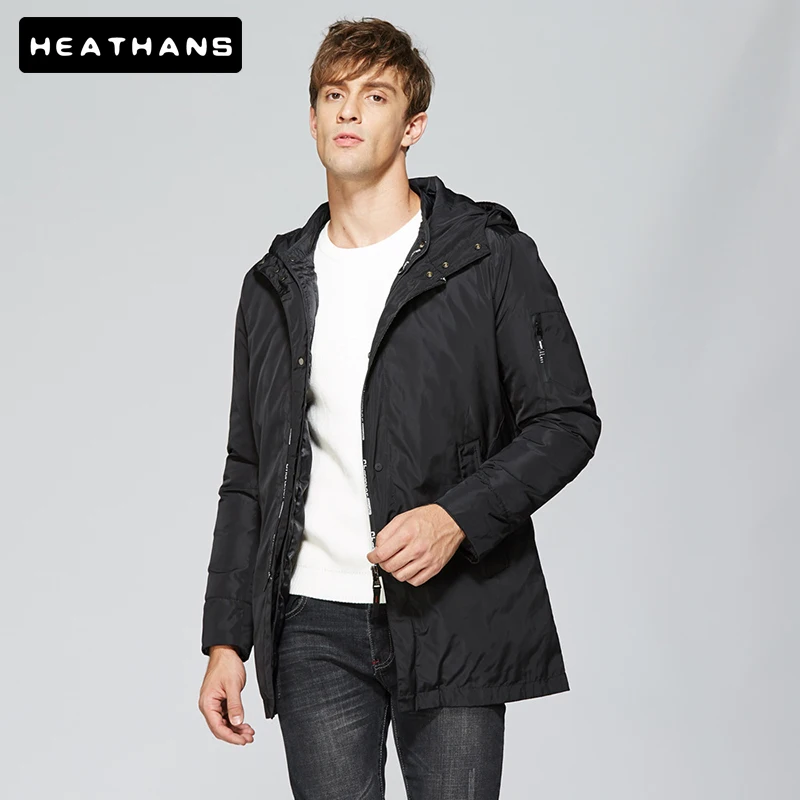 Autumn Winter Parkas Mens Hooded Mid Length Two Piece Jacket For Male Thicken Warm Windbreak Zipper Solid Color Parka Jacket Men
Autumn Winter Parkas Mens Hooded Mid Length Two Piece Jacket For Male Thicken Warm Windbreak Zipper Solid Color Parka Jacket Men