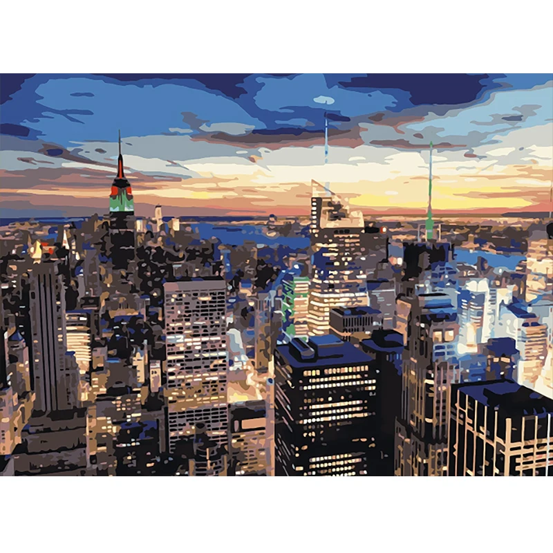 Scenic city DIY oil Painting By Numbers Kit acrylic paint by numbers art work diy Paintings art on canvas
Scenic city DIY oil Painting By Numbers Kit acrylic paint by numbers art work diy Paintings art on canvas