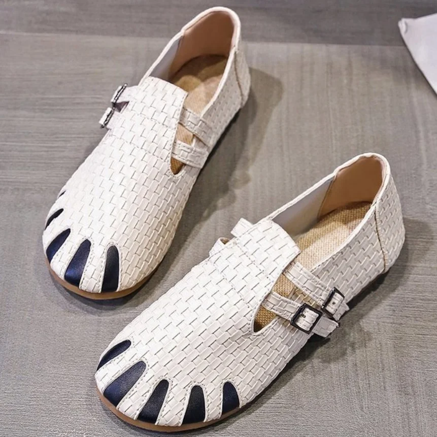 Women Spring Autumn Flats Shoes Female Genuine Leather Casual Shoes Women Ladies Flat Hook&Loop Fashion Shoes
Women Spring Autumn Flats Shoes Female Genuine Leather Casual Shoes Women Ladies Flat Hook&Loop Fashion Shoes