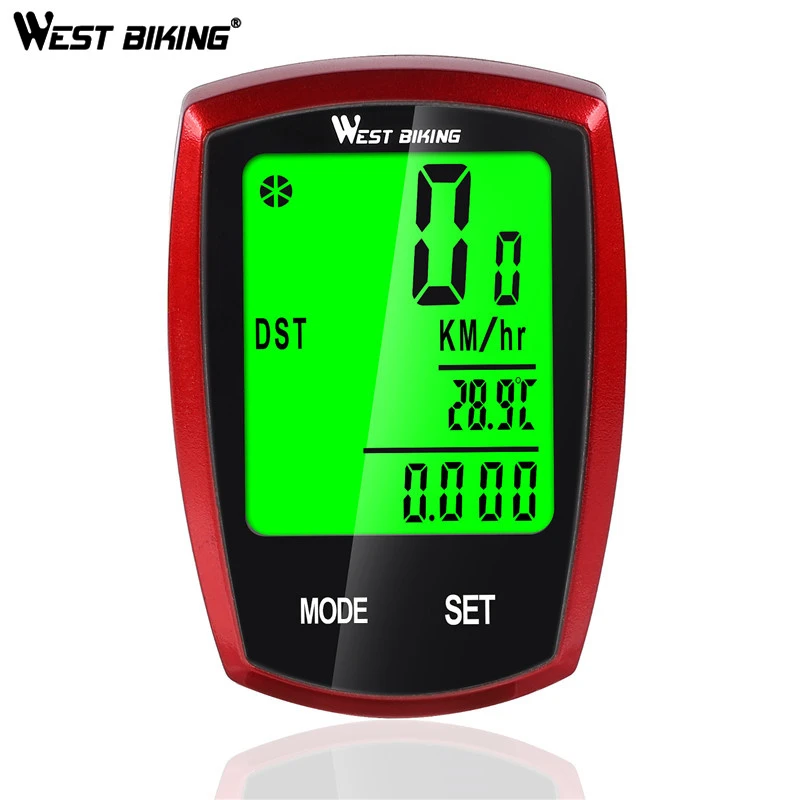 WEST BIKING Waterproof Bicycle Computer Wireless Wire Bike Speedometer Odometer Stopwatch 22 Function Touchable Bike Computer
WEST BIKING Waterproof Bicycle Computer Wireless Wire Bike Speedometer Odometer Stopwatch 22 Function Touchable Bike Computer