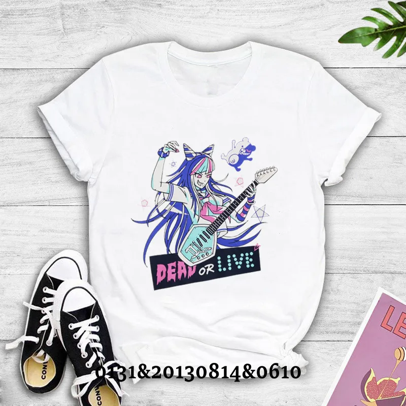 Japanese Anime Kokichi Ouma Printed T-shirt Women's Fashion Funny Ibuki Mioda Printed T-shirt Casual Short Sleeve Top
Japanese Anime Kokichi Ouma Printed T-shirt Women's Fashion Funny Ibuki Mioda Printed T-shirt Casual Short Sleeve Top