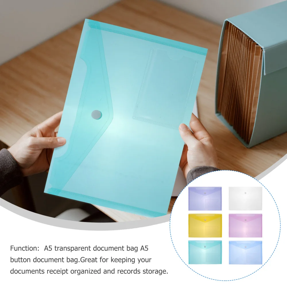 30Pcs File Pouch Document Storage Organizer for Office with Pocket
30Pcs File Pouch Document Storage Organizer for Office with Pocket