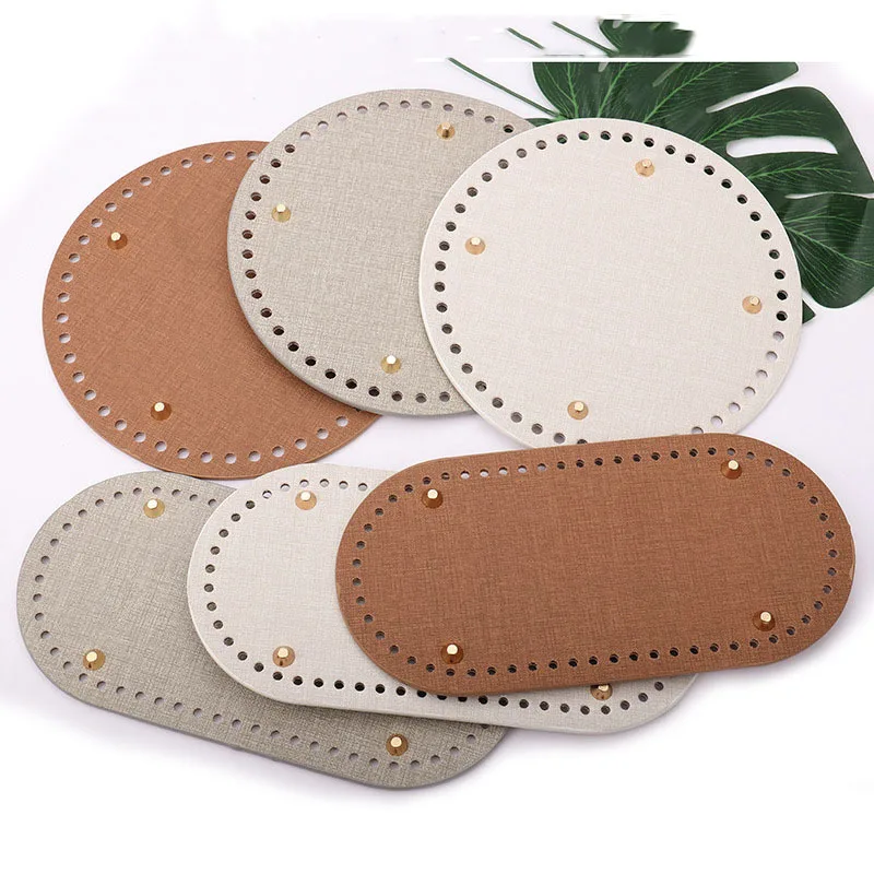 1 PC Hand DIY Woven Bag Leather Accessories New Woven Bag Bottom Plate Storage Frame Bottom Basket Bottom Plate Round Oval
1 PC Hand DIY Woven Bag Leather Accessories New Woven Bag Bottom Plate Storage Frame Bottom Basket Bottom Plate Round Oval