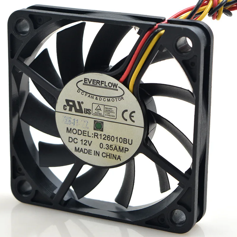 Для EVERFLOW R126010BU 6010 6 см 12V 0.25A в форме ручки с двумя шарами большого объема и охлаждающим вентилятором
Для EVERFLOW R126010BU 6010 6 см 12V 0.25A в форме ручки с двумя шарами большого объема и охлаждающим вентилятором