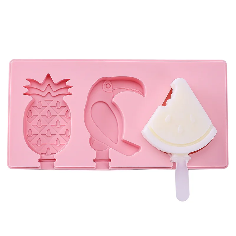 3Grid Ice Cream Mold Makers Silicone Thick material DIY Molds Ice Cube Moulds Dessert Molds Tray With Popsicle kithen tools
3Grid Ice Cream Mold Makers Silicone Thick material DIY Molds Ice Cube Moulds Dessert Molds Tray With Popsicle kithen tools