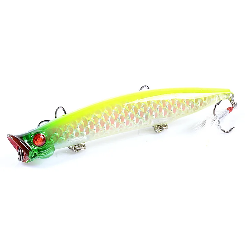 1 Pcs Top Popper Bait 110mm/13.2g Topwater Walker Water Surface Hard Artificial Lures for Bass Pike Fishing
1 Pcs Top Popper Bait 110mm/13.2g Topwater Walker Water Surface Hard Artificial Lures for Bass Pike Fishing