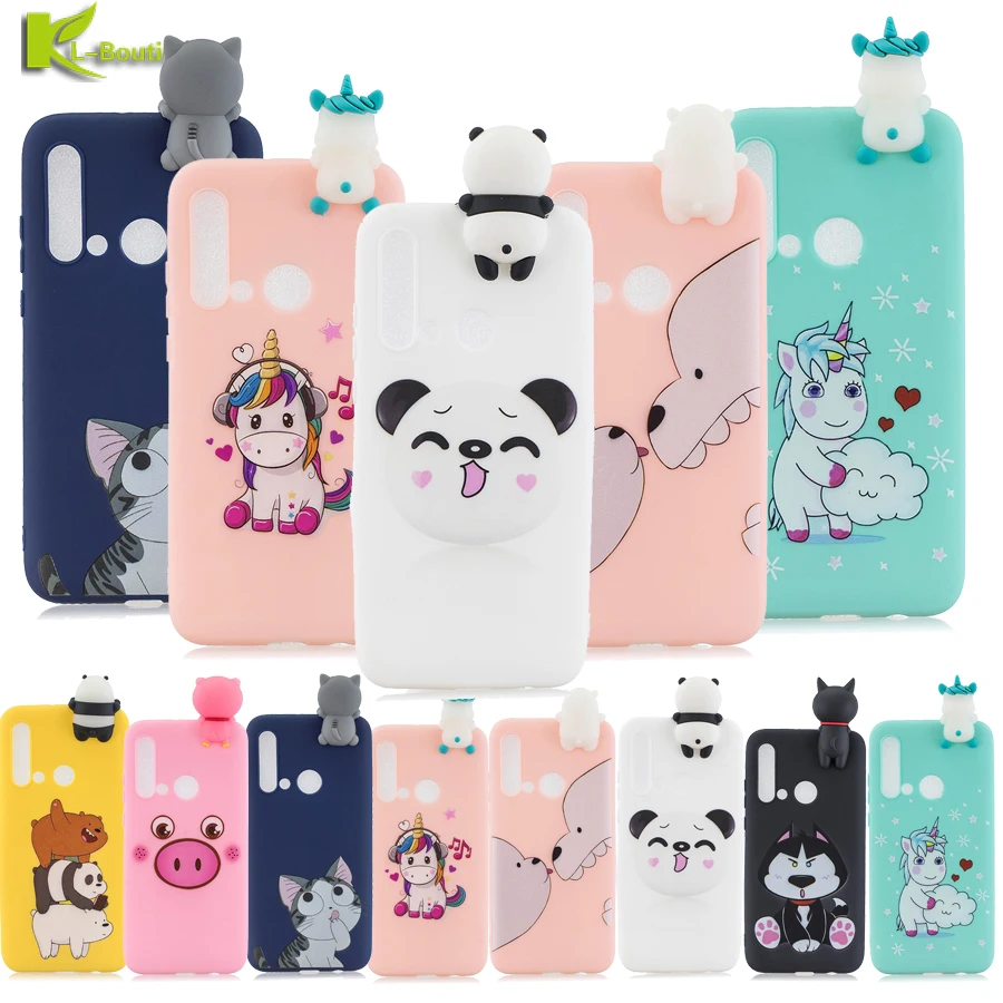 Чехол для Huawei P Smart P20 P10 P8 P30 Pro Mate 20 Lite Honor 7A 7C 8A Y6 Y7 Y9 PSmart Plus 2019 милый чехол