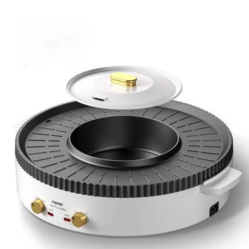Smokeless grill 220V Multi-Function Hot Pot Barbecue One-Piece Pot Home Baking Tray Roasting and Frying Barbecue Machine
Smokeless grill 220V Multi-Function Hot Pot Barbecue One-Piece Pot Home Baking Tray Roasting and Frying Barbecue Machine