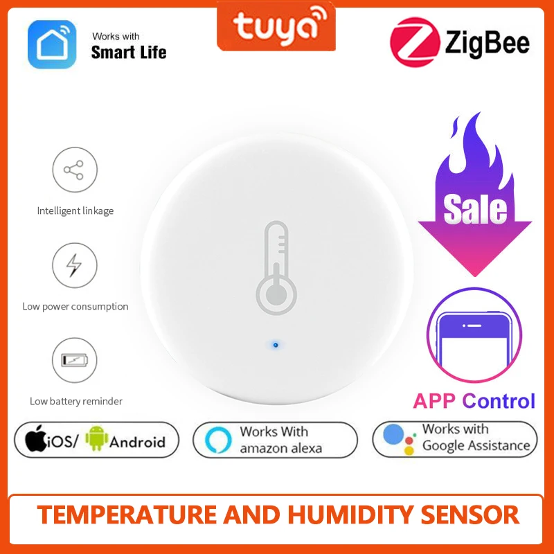 Умный датчик температуры и влажности Tuya /SmartLife ZigBee, терморегулятор для умного дома через Zigbee Hub, Alexa, Google Home Assistant
Умный датчик температуры и влажности Tuya /SmartLife ZigBee, терморегулятор для умного дома через Zigbee Hub, Alexa, Google Home Assistant