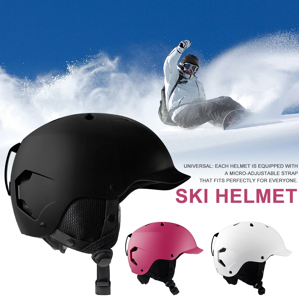 Unisex Adult Outdoor Sports Integrally Molded Winter Snowboard EPS Safety Protective Riding Ultralight Skiing Helmet Portable
Unisex Adult Outdoor Sports Integrally Molded Winter Snowboard EPS Safety Protective Riding Ultralight Skiing Helmet Portable