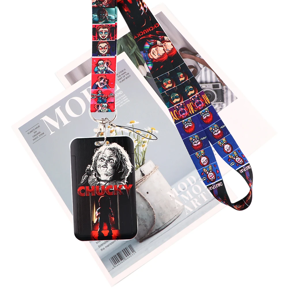 JY096 Cartoon Horror Lanyard Neck Strap for Key ID Card Cell Phone Straps Badge Holder Fashion Accessories
JY096 Cartoon Horror Lanyard Neck Strap for Key ID Card Cell Phone Straps Badge Holder Fashion Accessories