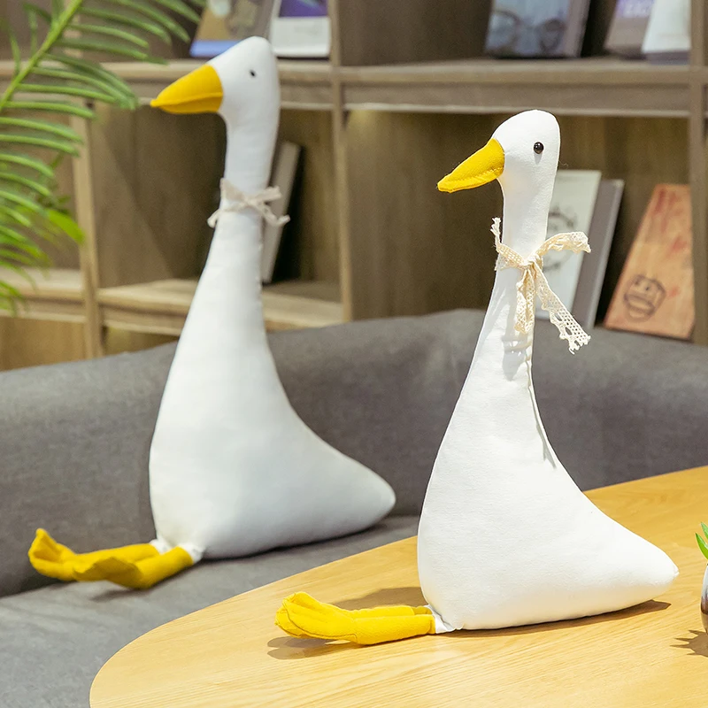 40/63CM Popular White Goose Plush Toys Stuffed Soft Lovely Animal Goose with Bow Pillow for Children Girls Decor Birthday Gift
40/63CM Popular White Goose Plush Toys Stuffed Soft Lovely Animal Goose with Bow Pillow for Children Girls Decor Birthday Gift
