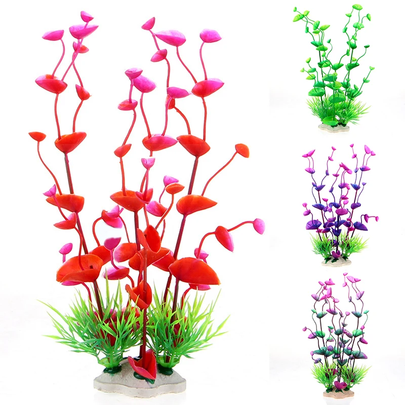 Artificial Underwater Plants Aquarium Fish Tank Decoration Green Purple Red White Water Grass Plastic Simulation Ornament
Artificial Underwater Plants Aquarium Fish Tank Decoration Green Purple Red White Water Grass Plastic Simulation Ornament
