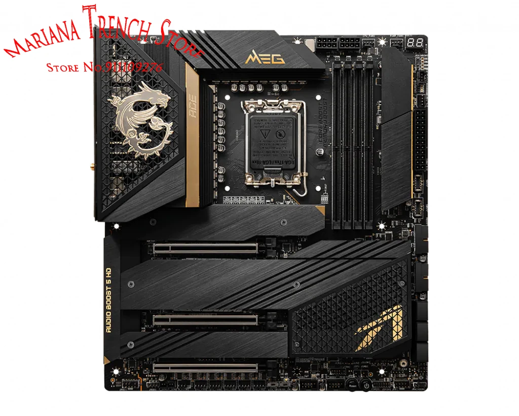 MEG Z690 ACE for MSI E-ATX LGA1700 12th Generation Core Processor Dual Channel DDR5 USB Type-C USB3.2
MEG Z690 ACE for MSI E-ATX LGA1700 12th Generation Core Processor Dual Channel DDR5 USB Type-C USB3.2