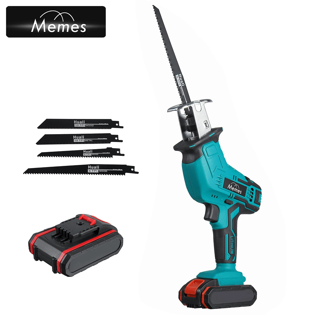 Cordless Reciprocating Saw Variable Speed Electric Saw Metal Wood Cutting Chainsaw Rechargeable Power Tools with Battery
Cordless Reciprocating Saw Variable Speed Electric Saw Metal Wood Cutting Chainsaw Rechargeable Power Tools with Battery