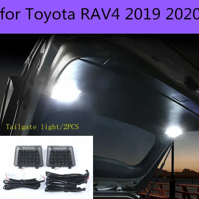 Для Toyota RAV4 2019 2020 5th светодиодный автомобиль хвост светильник багажник багажника