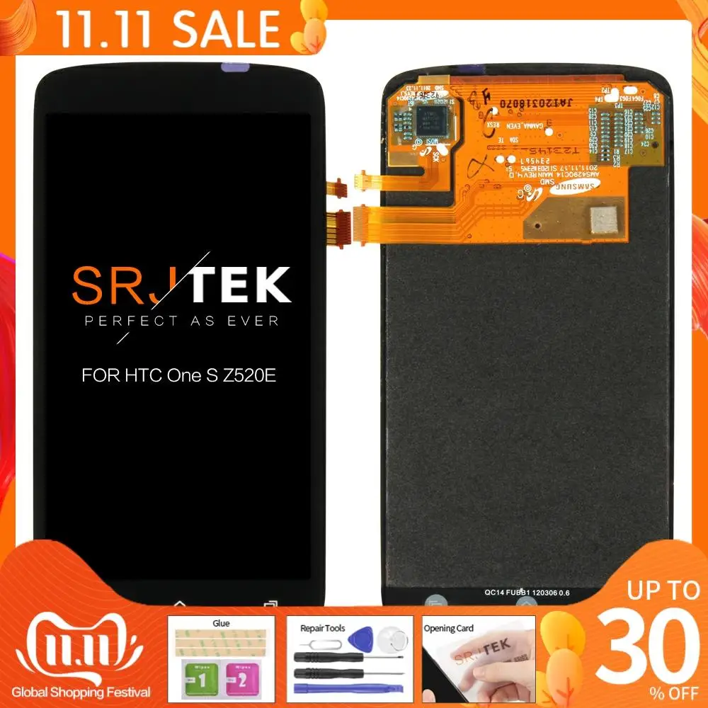 Srjtek 4,3 дюймов для HTC One S Z520E ЖК сенсорный дигитайзер Сенсорное стекло в сборе с рамкой для HTC Z520E дисплей 
Srjtek 4,3 дюймов для HTC One S Z520E ЖК сенсорный дигитайзер Сенсорное стекло в сборе с рамкой для HTC Z520E дисплей