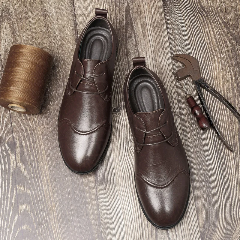 Casual Male Shoe Casual Sport Shoes Men Leather Flat Fashion Zapatos Casuales Black For Man Leisure Mens Causal
Casual Male Shoe Casual Sport Shoes Men Leather Flat Fashion Zapatos Casuales Black For Man Leisure Mens Causal