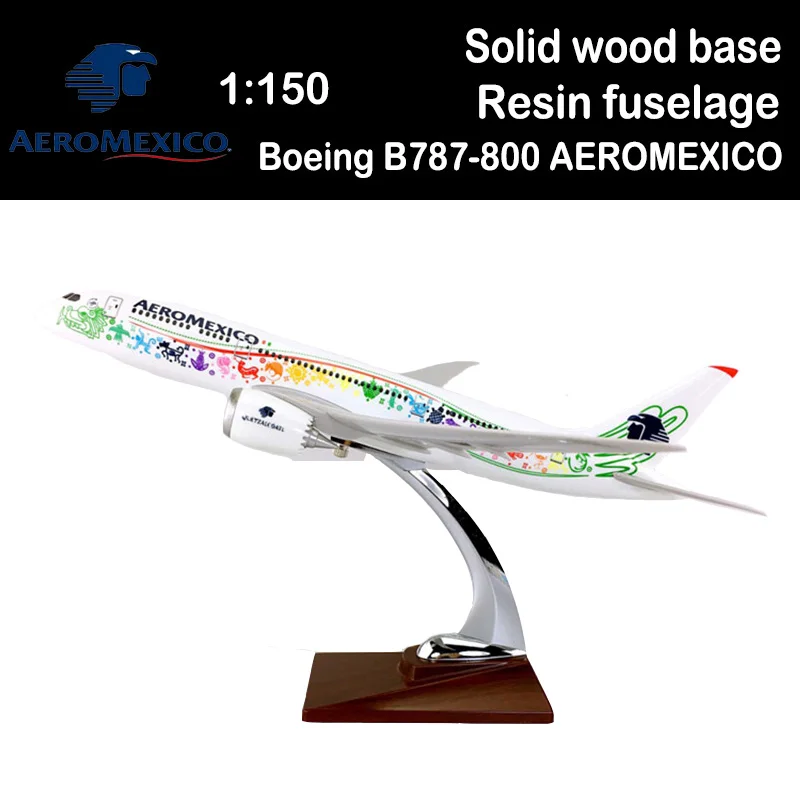36CM 1:150 Boeing B787-800 model AEROMEXICO Airlines airbus metal alloy aircraft plane airliner display kids adult toys gifts
36CM 1:150 Boeing B787-800 model AEROMEXICO Airlines airbus metal alloy aircraft plane airliner display kids adult toys gifts