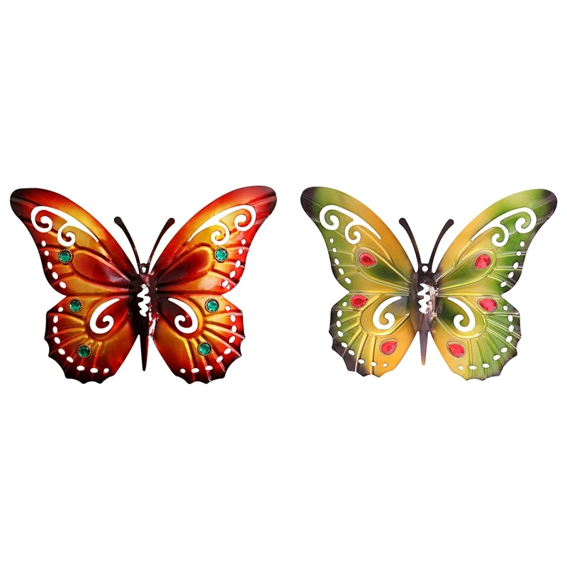 Butterfly Wall Art Metal 3D Butterfly Wall Hanger Hanging Decorations Vintage Butterfly Crafts for Home Garden Decor
Butterfly Wall Art Metal 3D Butterfly Wall Hanger Hanging Decorations Vintage Butterfly Crafts for Home Garden Decor