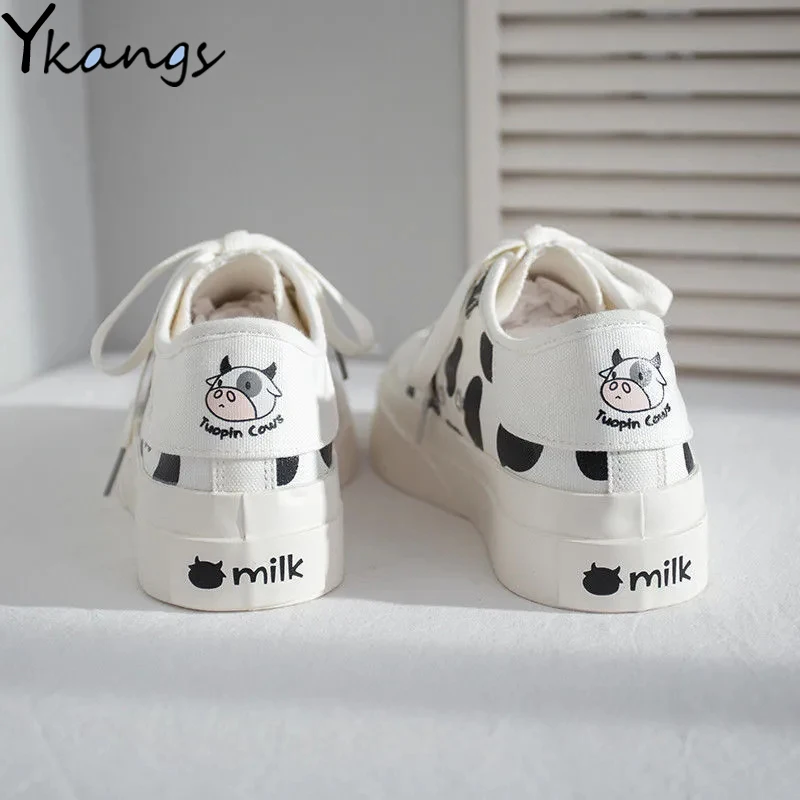 Cute Cartoon Black Yellow Thick-soled Low-top Flat Vulcanize Canvas Shoes Breathable Small Fresh Non-slip Casual White Shoes
Cute Cartoon Black Yellow Thick-soled Low-top Flat Vulcanize Canvas Shoes Breathable Small Fresh Non-slip Casual White Shoes