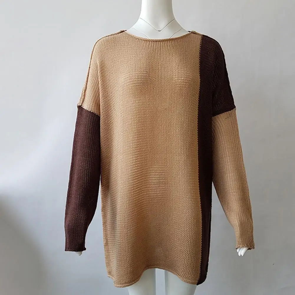 Autumn Popular All Match Color Block Sweater Women Women Sweater Color Block for Party
Autumn Popular All Match Color Block Sweater Women Women Sweater Color Block for Party