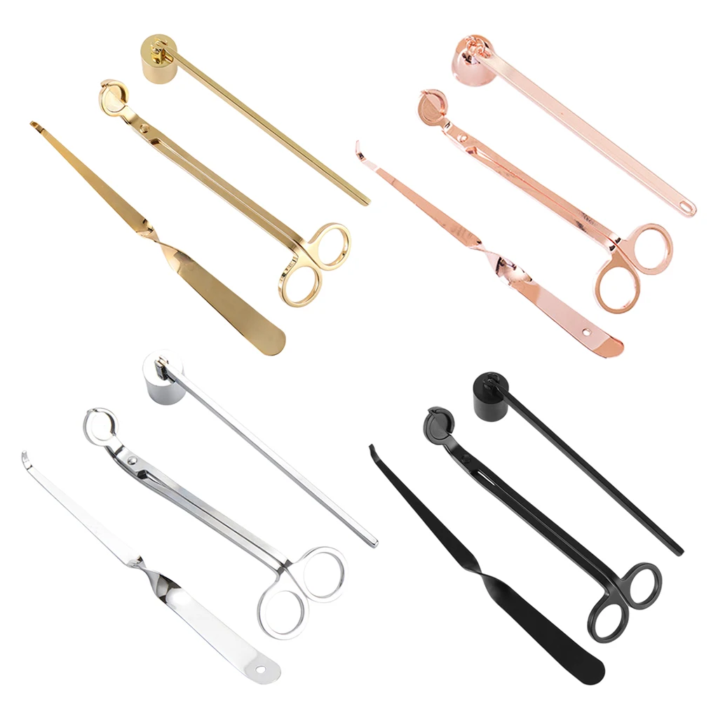 Candle Accessory Set,Candle Wick Snuffer/Wick Trimmer/Wick Dipper,3 in 1 Candle Tool Kit, Great for Candles Making Supplies
Candle Accessory Set,Candle Wick Snuffer/Wick Trimmer/Wick Dipper,3 in 1 Candle Tool Kit, Great for Candles Making Supplies