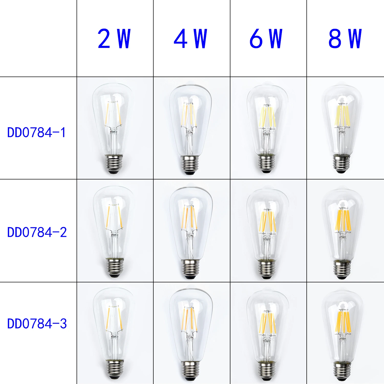 2W-8W Edison ST64 E27 Vintage Retro Screw LED Filament Light Bulb Glass Bulb Vintage Candle Light Up Your Room
2W-8W Edison ST64 E27 Vintage Retro Screw LED Filament Light Bulb Glass Bulb Vintage Candle Light Up Your Room