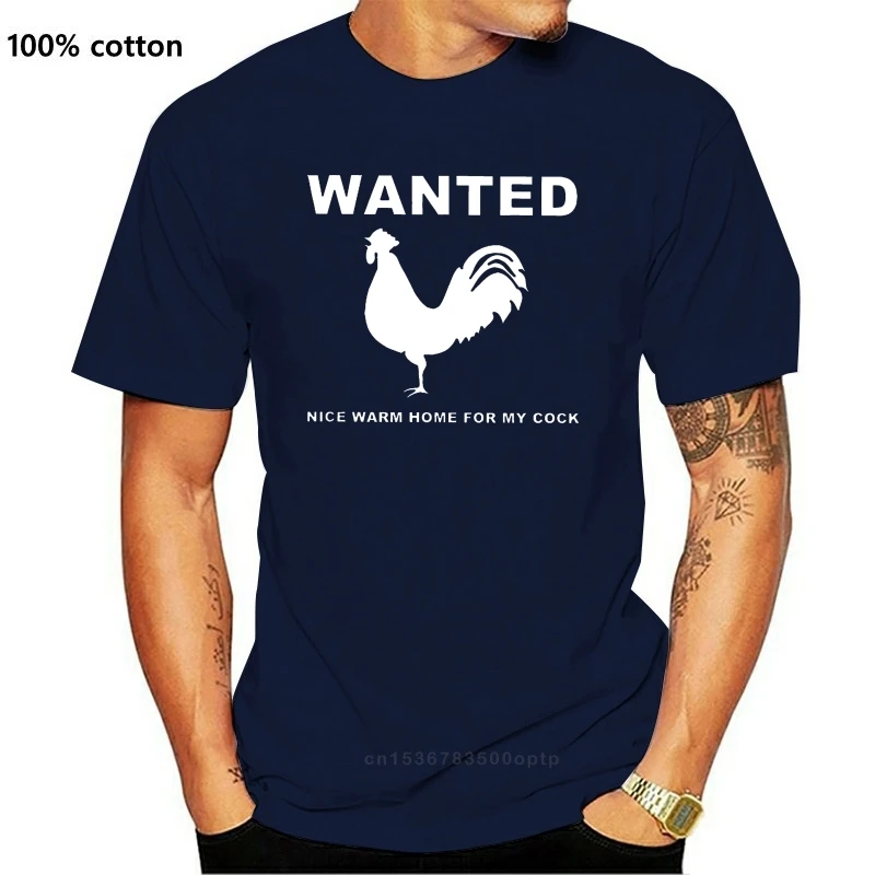 Men Funny T Shirt Fashion tshirt Wanted Nice Warm Home For My Cock Women t-shirt
Men Funny T Shirt Fashion tshirt Wanted Nice Warm Home For My Cock Women t-shirt