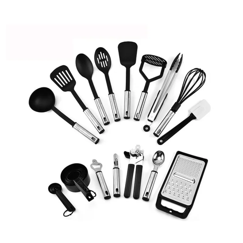 Silicone Kitchenware 24 Piece Set Non-stick Silicone Kitchenware Set Cooking Spoon Shovel Kitchen Tools Kitchen Accessories 
Silicone Kitchenware 24 Piece Set Non-stick Silicone Kitchenware Set Cooking Spoon Shovel Kitchen Tools Kitchen Accessories