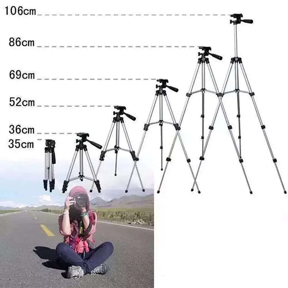 AMYGOJJ Portable Adjustable Tripod with Bluetooth Remote Control Phone Clip for iPhone XR/Xs Max/X Samsung Note Stabilizer
AMYGOJJ Portable Adjustable Tripod with Bluetooth Remote Control Phone Clip for iPhone XR/Xs Max/X Samsung Note Stabilizer