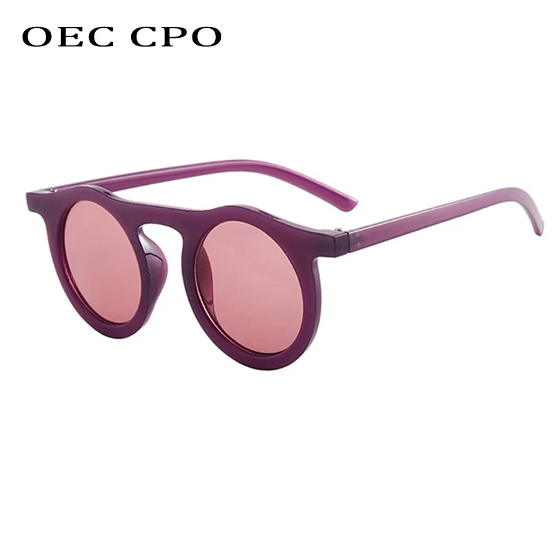 Классические круглые солнцезащитные очки OEC CPO для мужчин и женщин модные