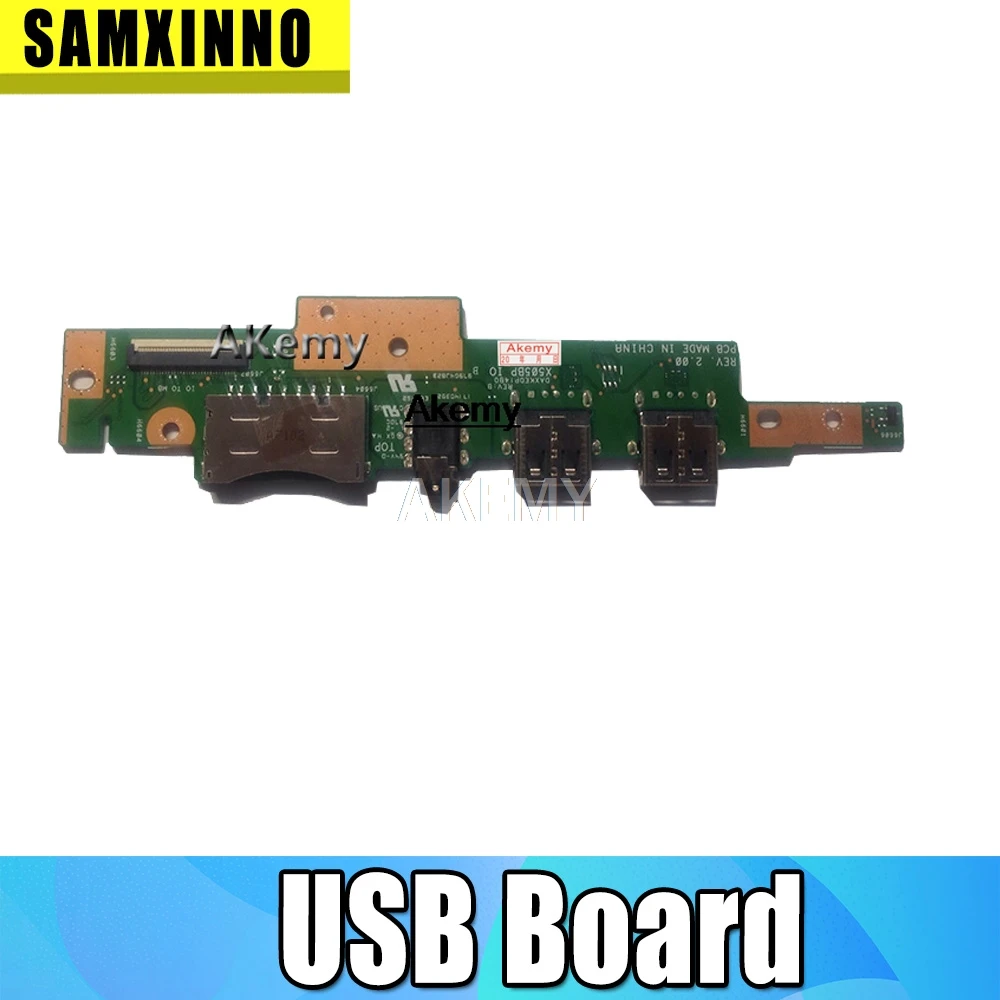Оригинальная аудио Плата IO USB для For Asus X505BP X505BA X505B K505B A505B доставка
Оригинальная аудио Плата IO USB для For Asus X505BP X505BA X505B K505B A505B доставка