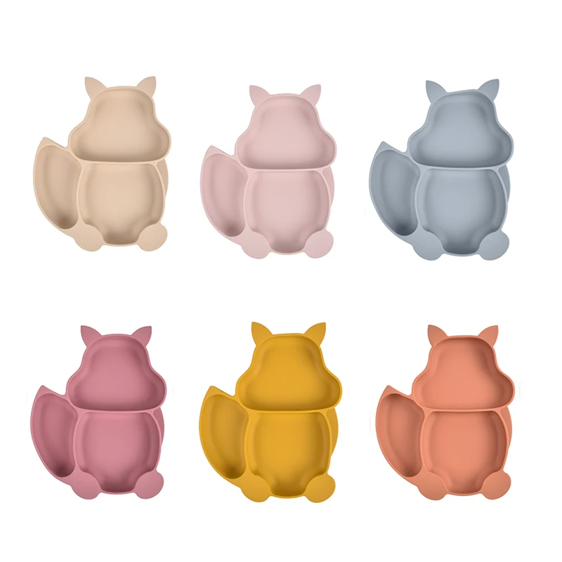 Baby Silicone Cartoons Plate Set Self-Feeding Antislip Saucer Suction Children's Tableware Silicone Dish for Baby-Led Weaning
Baby Silicone Cartoons Plate Set Self-Feeding Antislip Saucer Suction Children's Tableware Silicone Dish for Baby-Led Weaning