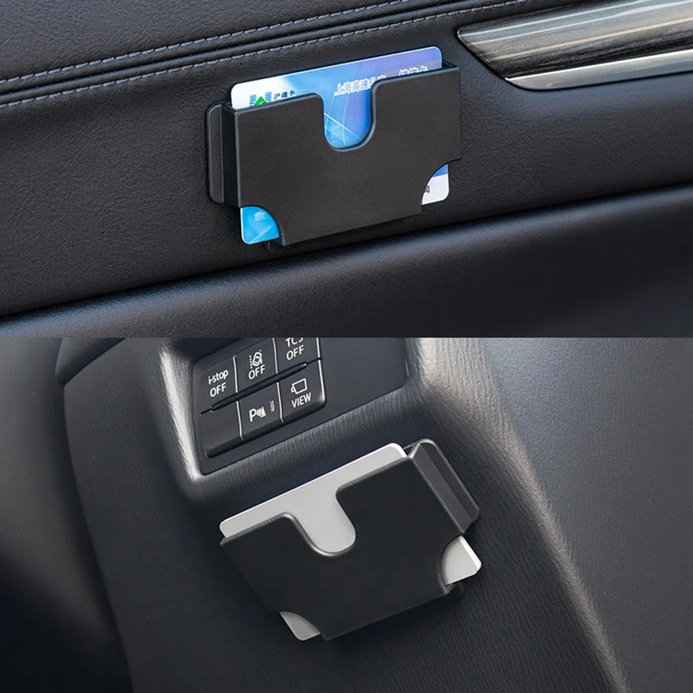 Black Storage Box Business Card Holder Car Card Holder Card Inserter Firmly Pasted Bill Holder
Black Storage Box Business Card Holder Car Card Holder Card Inserter Firmly Pasted Bill Holder