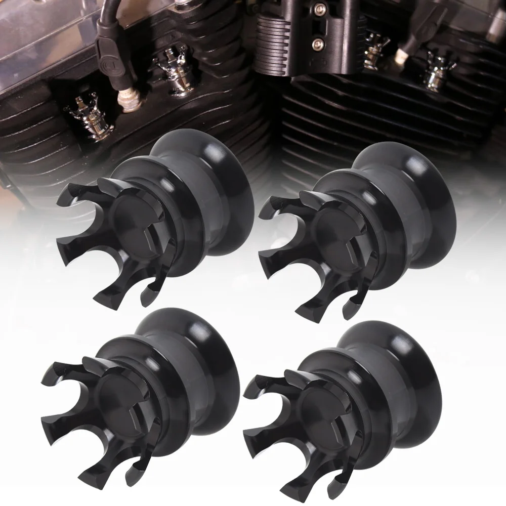4Pcs Motorcycle Spark Plug Crown Screw Nut Head Bolt Cap Engine Topper Cover For Harley Softail Dyna Sportster Big Twin 1340 Evo
4Pcs Motorcycle Spark Plug Crown Screw Nut Head Bolt Cap Engine Topper Cover For Harley Softail Dyna Sportster Big Twin 1340 Evo