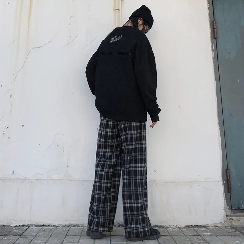 GOOHOJIO 2020 New Hot Sale Vintage Pants Couple Harajuku Lattice Long Trouser Women All-match High Waist Pants Women Streetwear
GOOHOJIO 2020 New Hot Sale Vintage Pants Couple Harajuku Lattice Long Trouser Women All-match High Waist Pants Women Streetwear