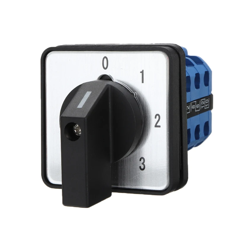 1pc LW28-20 Rotary Cam Changeover Switch 4 Positions 660V 20A Changeover Switch with Screws
1pc LW28-20 Rotary Cam Changeover Switch 4 Positions 660V 20A Changeover Switch with Screws