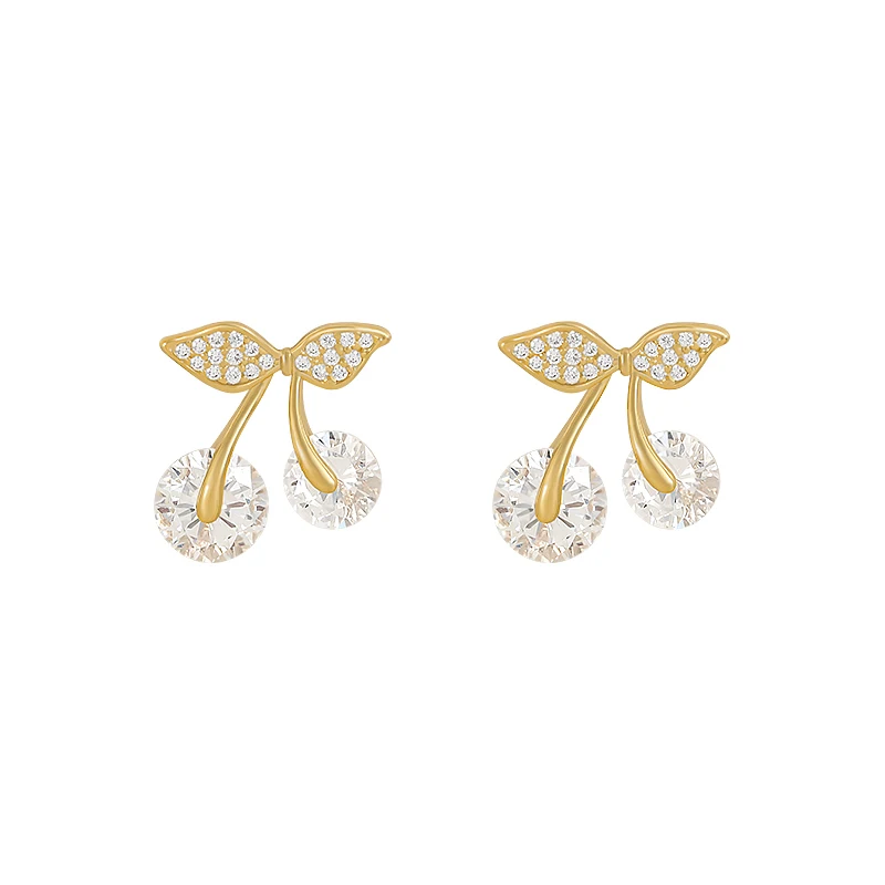 Zircon Cherry Shaped Unusual Earrings for Womens Kawaii Girl Earrings 2020 Trend Party Unusual Luxury Jewelry Accessories
Zircon Cherry Shaped Unusual Earrings for Womens Kawaii Girl Earrings 2020 Trend Party Unusual Luxury Jewelry Accessories