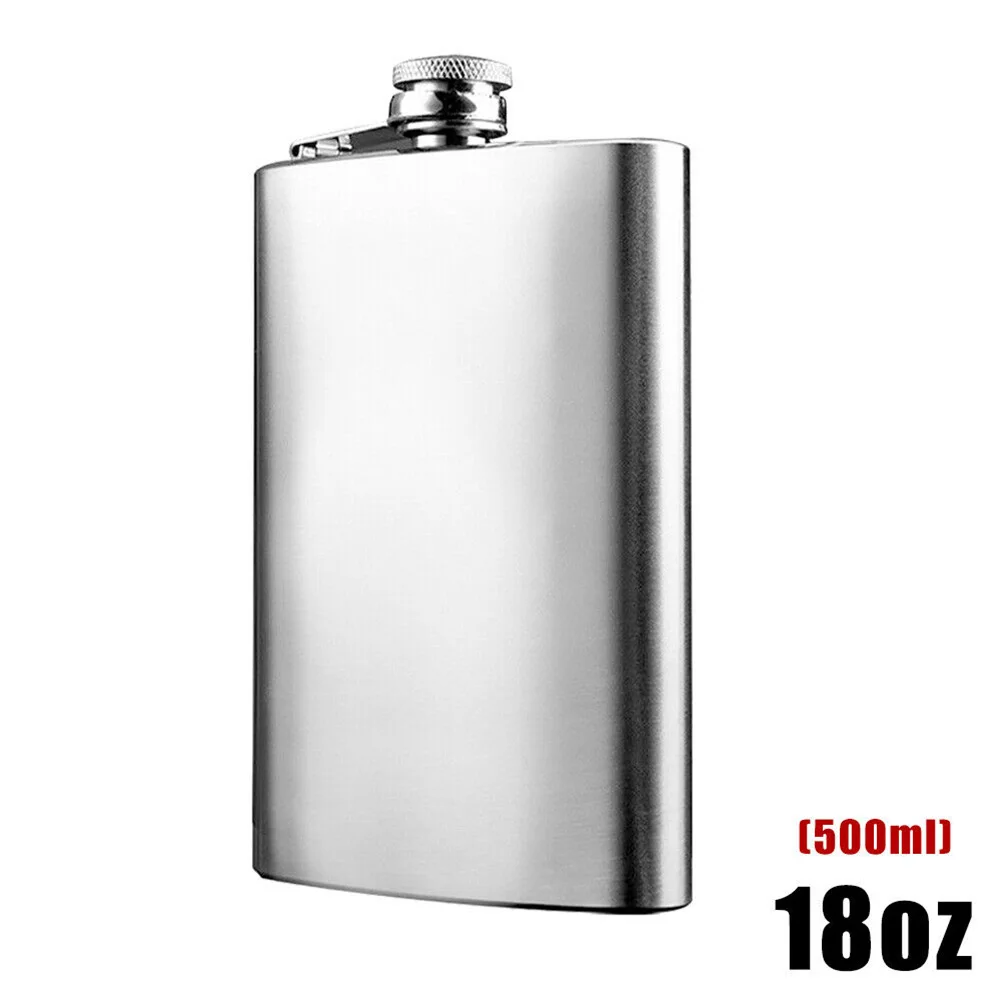 Stainless Steel Hip Liquor Whiskey Alcohol Flask Cap Pocket Wine Bottle 1-18oz Hip Flasks Personalized Gift Wine Whisky Pot New
Stainless Steel Hip Liquor Whiskey Alcohol Flask Cap Pocket Wine Bottle 1-18oz Hip Flasks Personalized Gift Wine Whisky Pot New