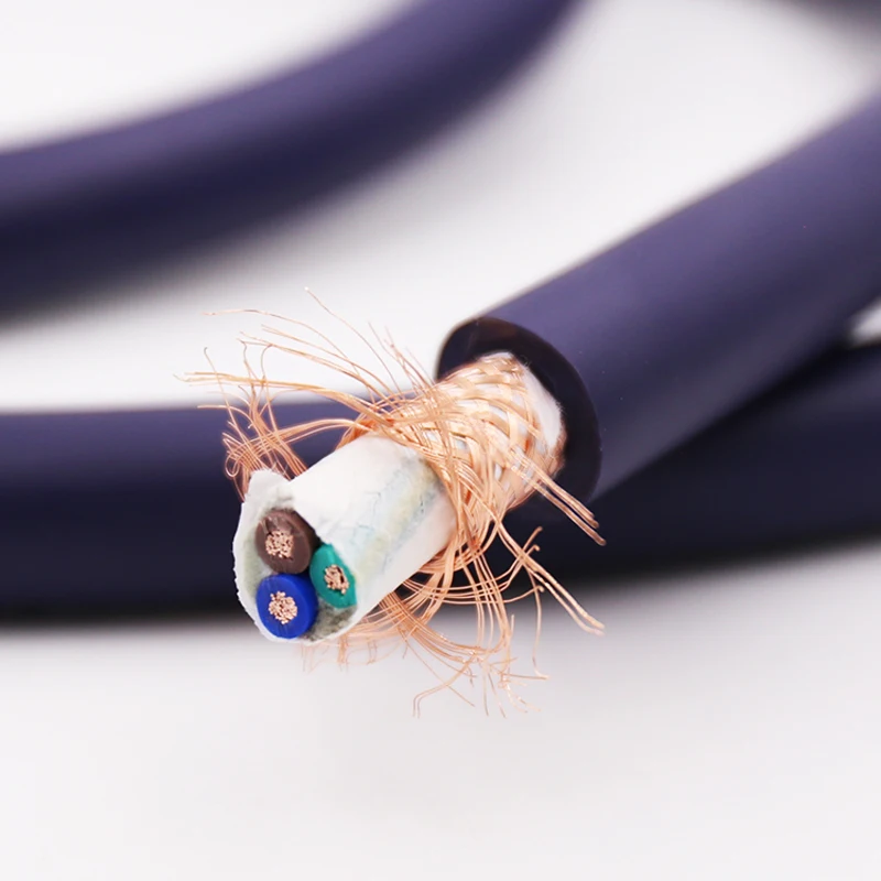 Piece hifi audio PCOCC Copper power supply cable with P-079E/C-079 EU power connector Hi-end schuko power cord line
Piece hifi audio PCOCC Copper power supply cable with P-079E/C-079 EU power connector Hi-end schuko power cord line