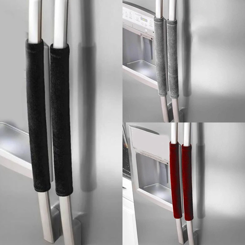 Simple Door Anti-slip Door Knob Covers Double-Door Refrigerator Handle Covers Handle Sleeve Handle Covers 1 Pair
Simple Door Anti-slip Door Knob Covers Double-Door Refrigerator Handle Covers Handle Sleeve Handle Covers 1 Pair