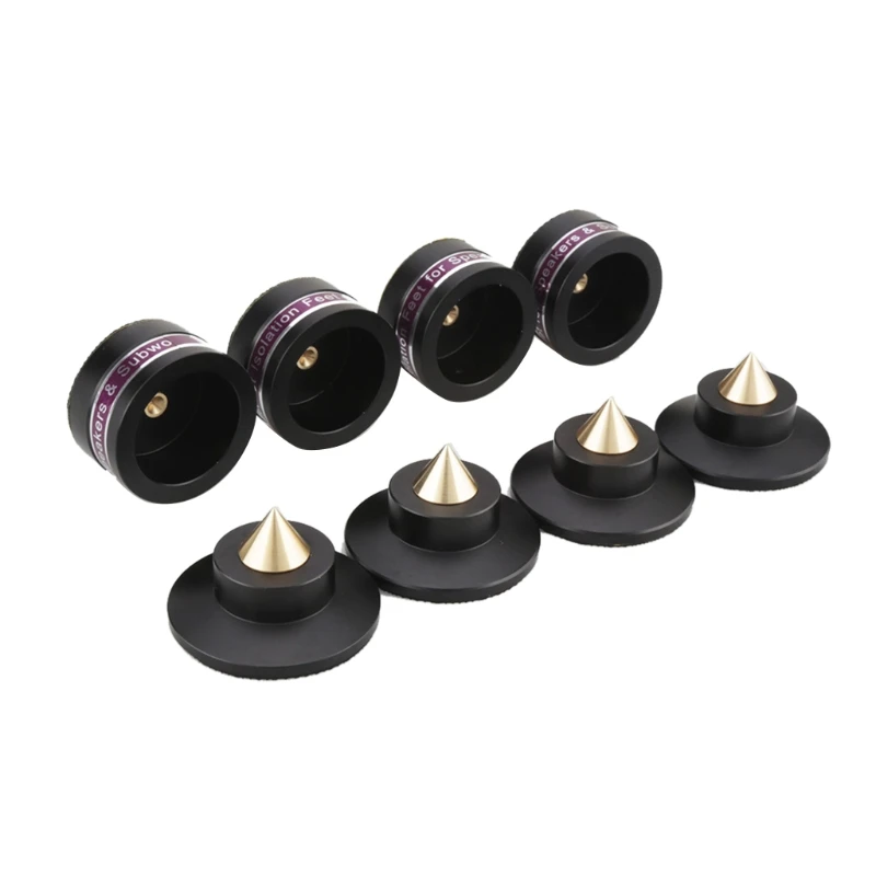4Pcs Aluminum Shockproof Spike Pads Isolation Stand for audiocrast IF03S Speaker D08A
4Pcs Aluminum Shockproof Spike Pads Isolation Stand for audiocrast IF03S Speaker D08A