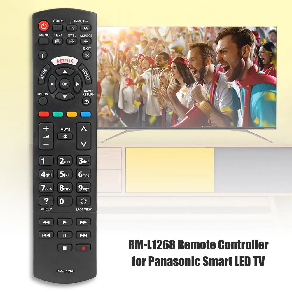 

Пластиковый пульт дистанционного управления для телевизора, подходит для Panasonic N2Qayb 00100 N2QAYB всех телевизоров, прямой доступ к цифровым канал...