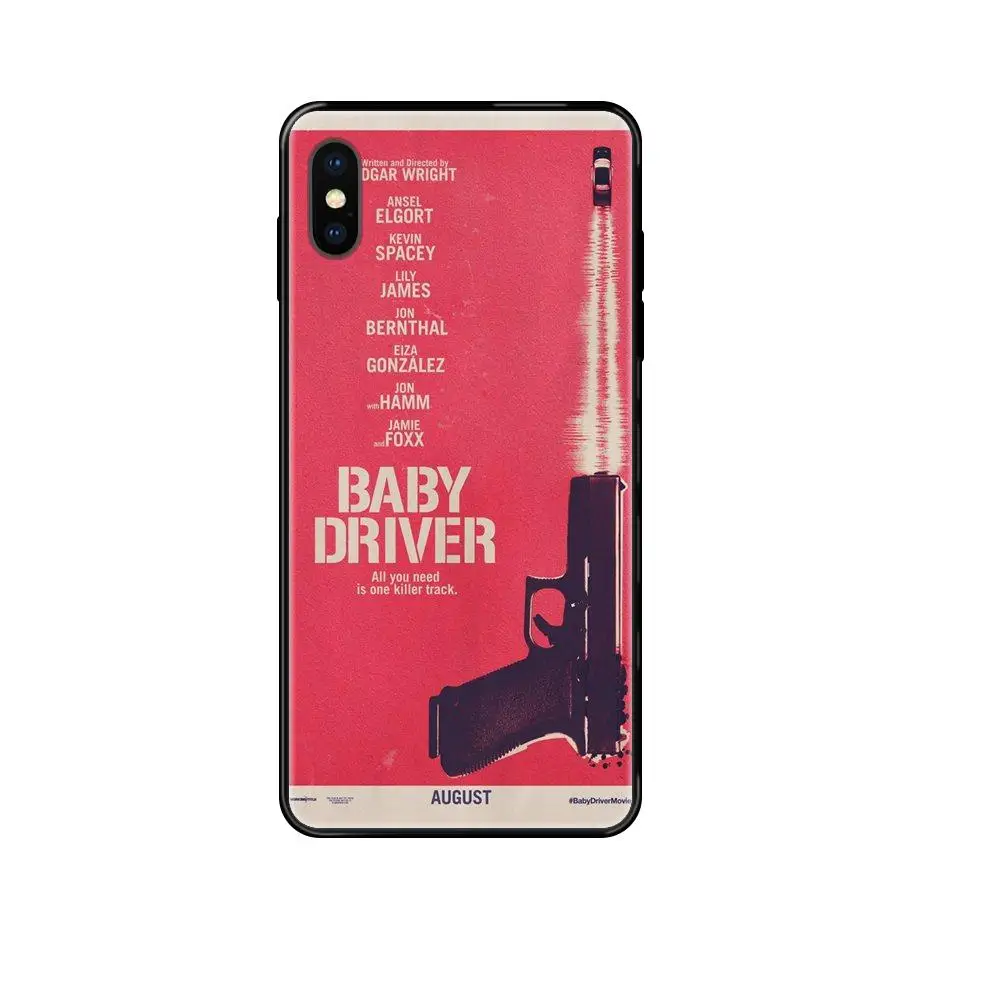 Для Xiaomi Redmi Note 4 5 5A 6 7 8T 9 9S Pro Max мягкие горячие продажи Funda Baby Driver Ansel Elgort | Мобильные