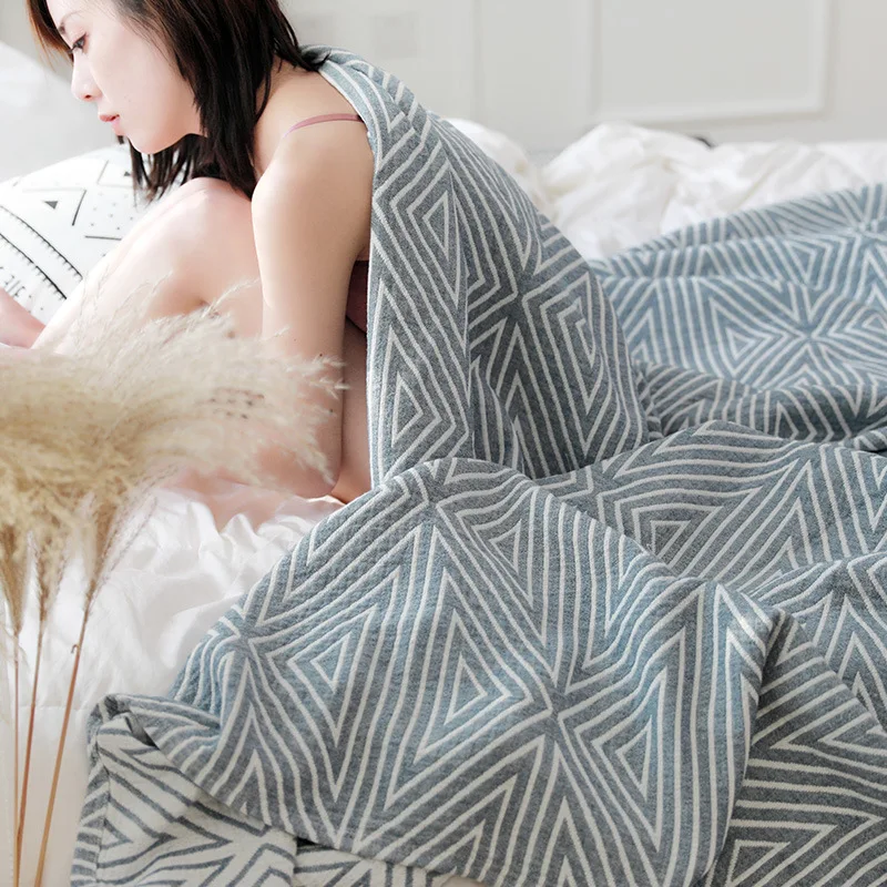 Hot Sale Summer Gauze Towel Blanket Breathable Baby Blankets Bed Sheet Recliner Plaid Chair Cover
Hot Sale Summer Gauze Towel Blanket Breathable Baby Blankets Bed Sheet Recliner Plaid Chair Cover