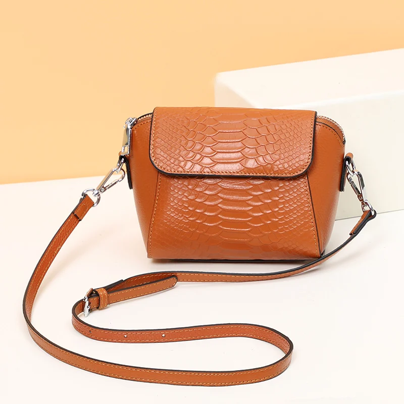 100% Genuine Leather Women Handbag High Quality Crossbody Bags Mini Girls Shoulder Bag White Women Handy Bag Cluth Crocodile
100% Genuine Leather Women Handbag High Quality Crossbody Bags Mini Girls Shoulder Bag White Women Handy Bag Cluth Crocodile