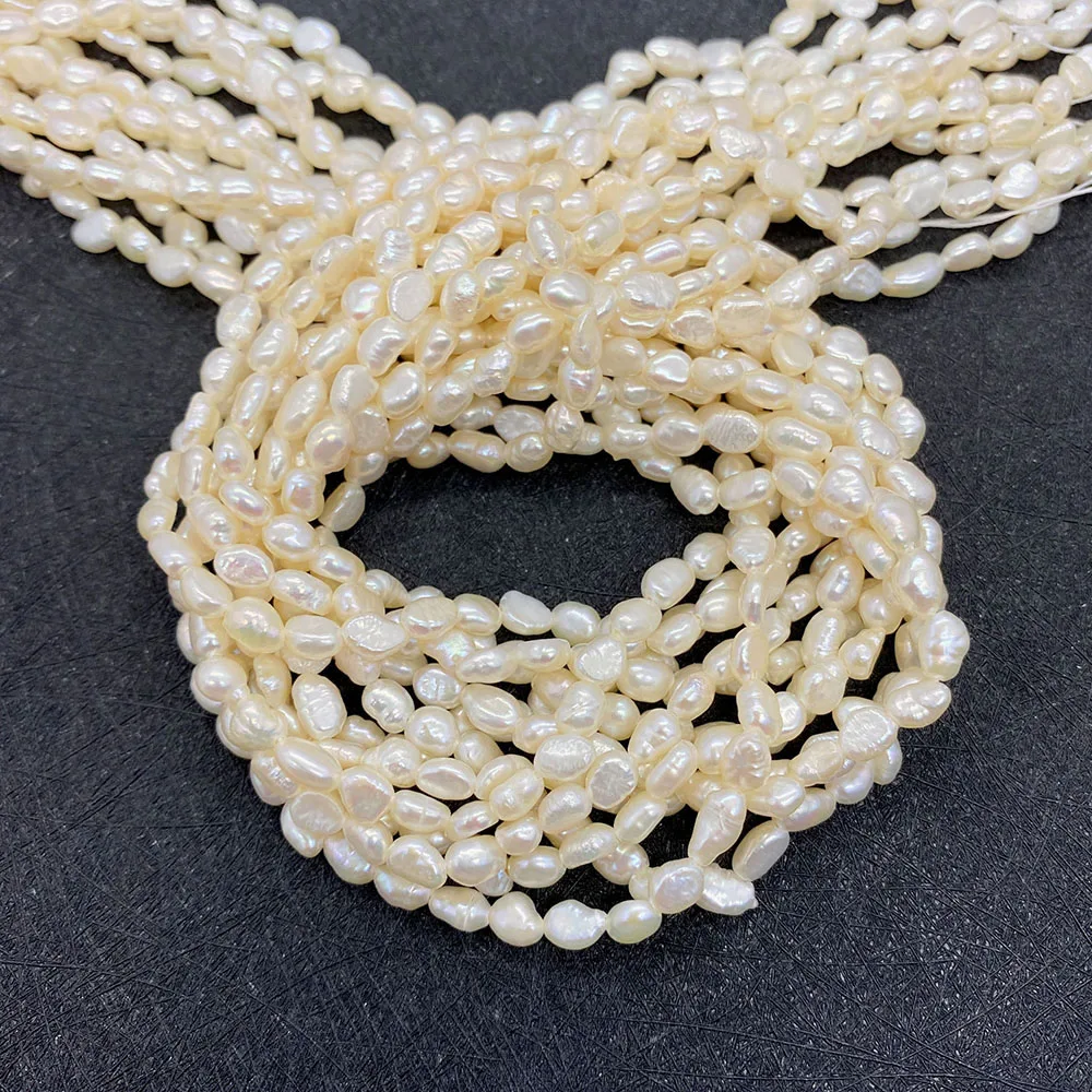 4-8mm Natural Freshwater Pearl Punch Loose Beads White Double-sided Polished Straight Hole Bead DIY Bracelet Necklace Accessory
4-8mm Natural Freshwater Pearl Punch Loose Beads White Double-sided Polished Straight Hole Bead DIY Bracelet Necklace Accessory