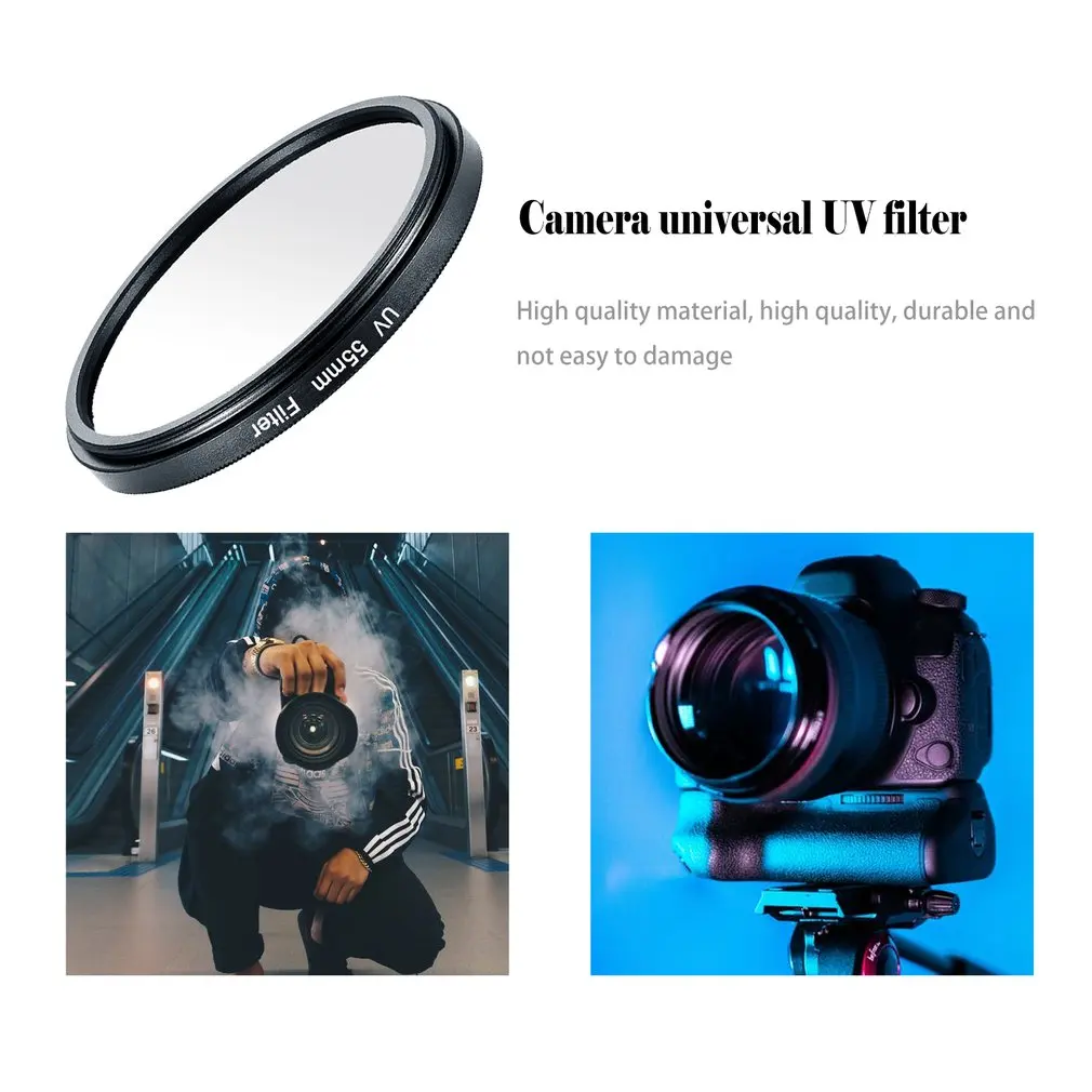 Universal ND Filter 49mm 52mm 55mm 58mm 62mm 67mm 72mm 77mm For Canon Nikon Camera Accessories
Universal ND Filter 49mm 52mm 55mm 58mm 62mm 67mm 72mm 77mm For Canon Nikon Camera Accessories