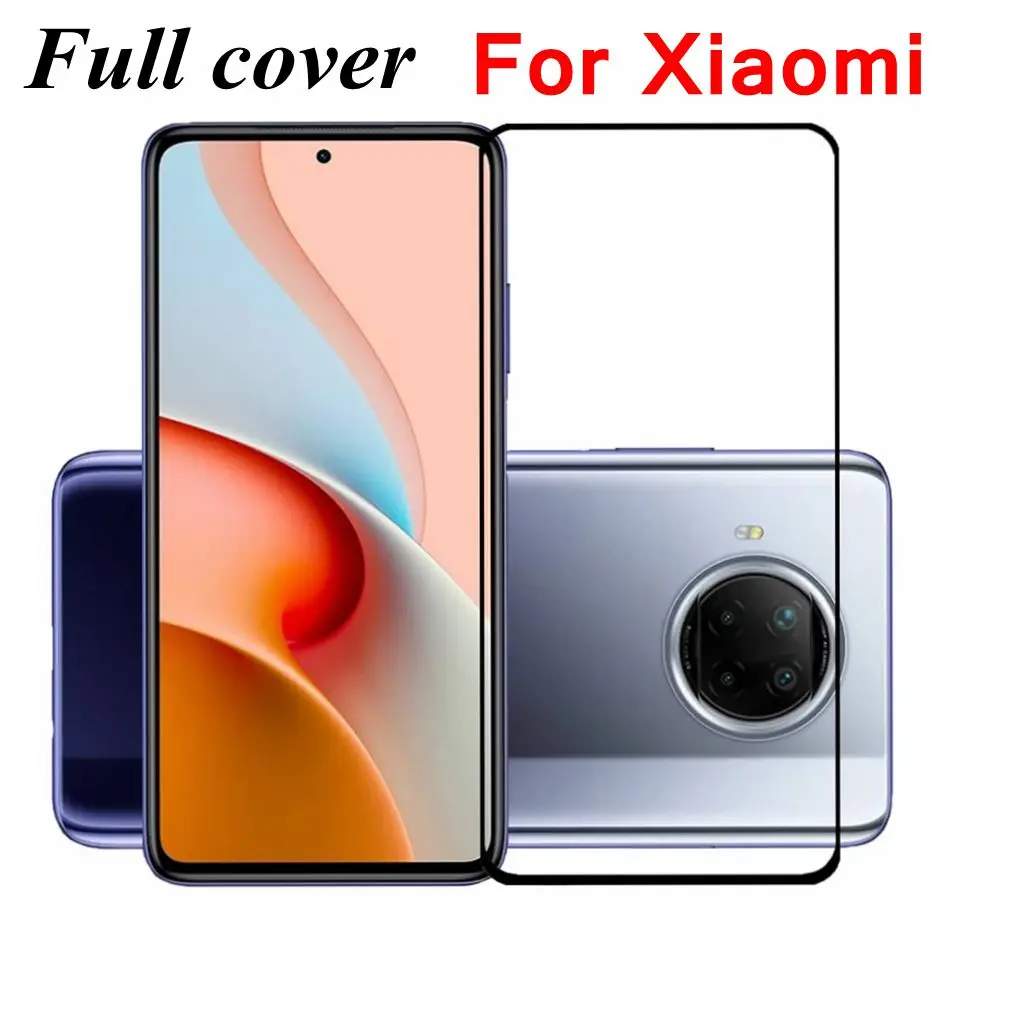 

Glass For Xiaomi 10i Full Cover Screen Protector For Xiaomi Mi 10i Scratch Proof Protective Film Tempered Glass For XIAOMI Mi10i